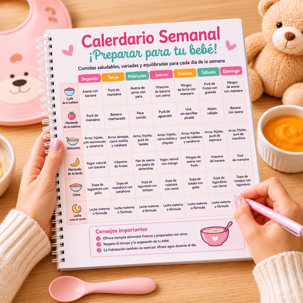 Menús Semanales Listos